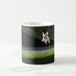 Caneca de Jack Russell do vôo
