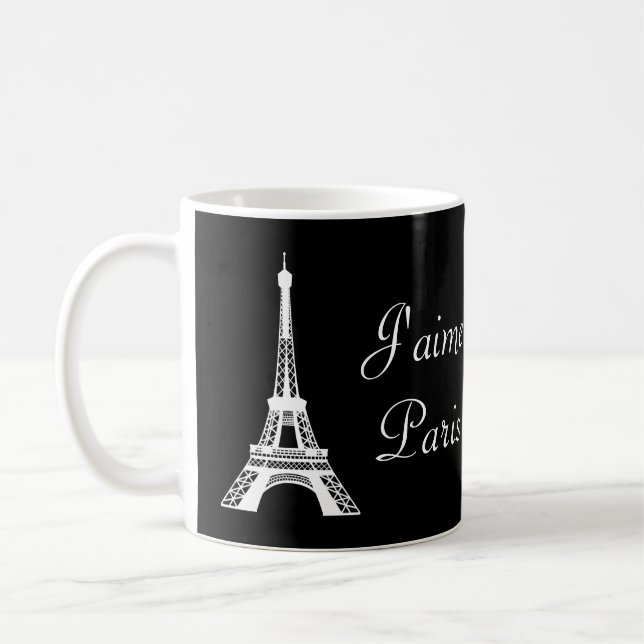 Caneca de J'aime Paris (Esquerda)