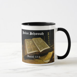Caneca de Jehovah do elogio