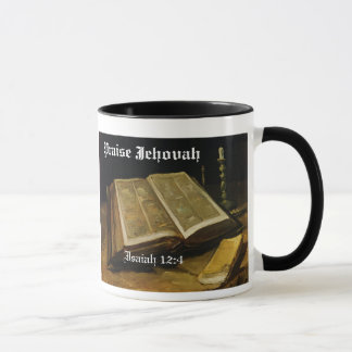 Caneca de Jehovah do elogio