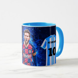 Caneca de Jersey Personalizada da Argentina – Fute