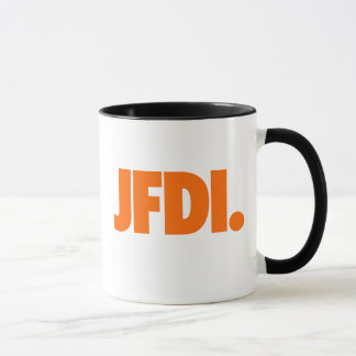 Caneca de JFDI (11 onças)