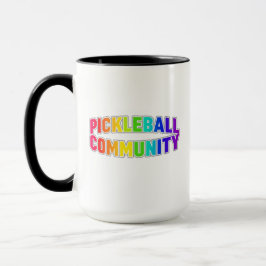 Caneca de jogos de pickleball.