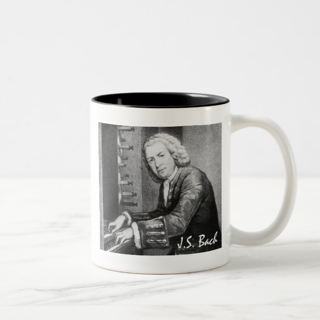 Caneca de Johann Sebastian Bach (Direita)