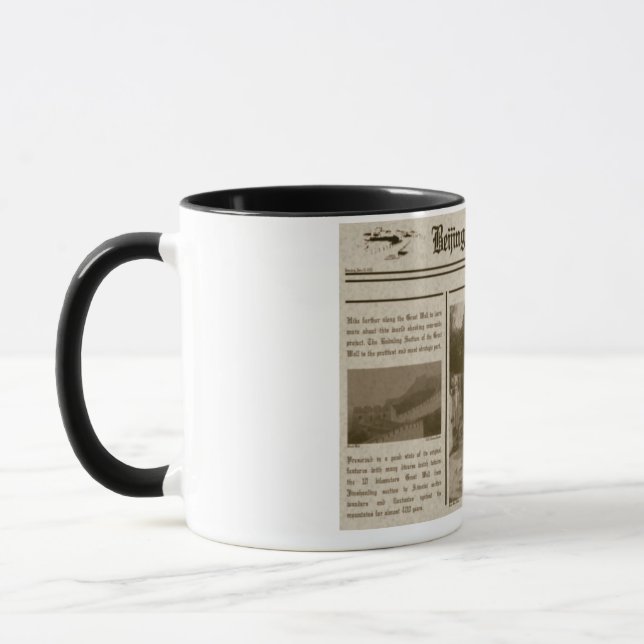 Caneca de jornal (Esquerda)