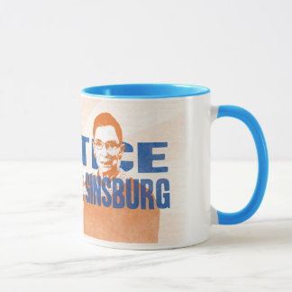 Caneca de justiça.  Ruth Bader "Badass" Ginsburg