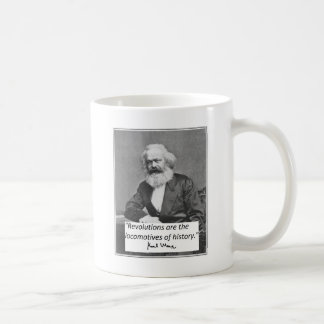 Caneca de Karl Marx: "Revoluções "