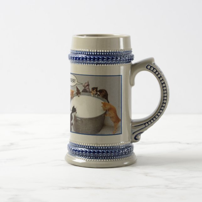 Caneca de Kegger do gato (Direita)