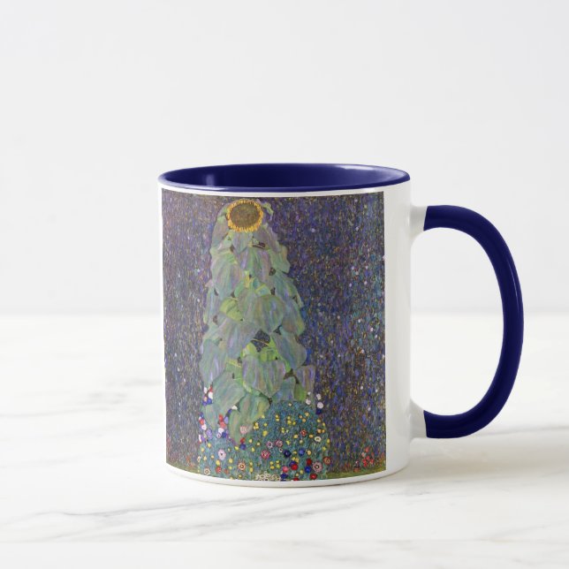 Caneca ~ de Klimt que é Sonnenblume (Direita)