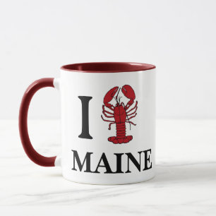 Caneca de Lagosta do Maine - Presente de Xícara de