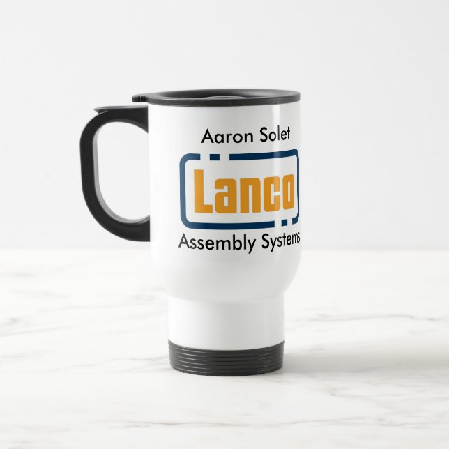 Caneca de Lanco - personalizada (Esquerda)