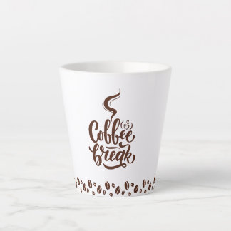 Caneca de latte Coffee break