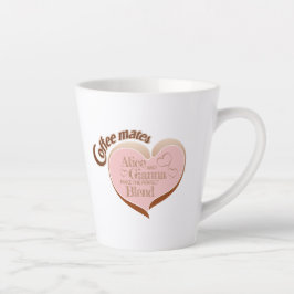 Caneca de latte para companheiros de café