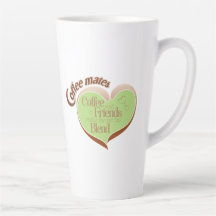 Caneca de latte para companheiros de café
