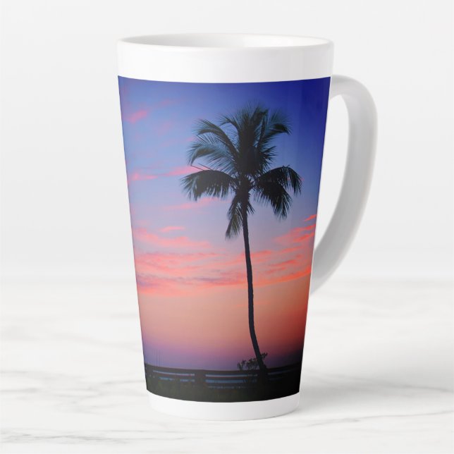 Caneca de Latte Sunset (Ângulo direito)