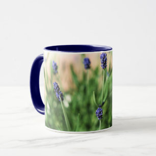 Caneca de lavanda em estilo Provencal