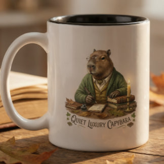 Caneca de Leitura Capivara – Xícara de Café Fofa p