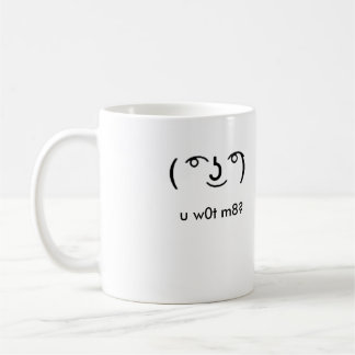 Caneca de Lenny "u w0t m8"