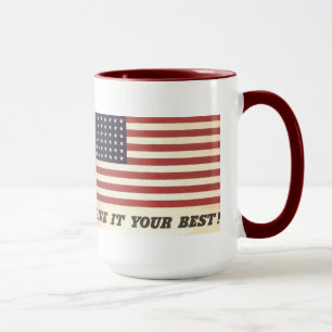 Caneca Dê-Lhe O Seu Melhor! -Caneca