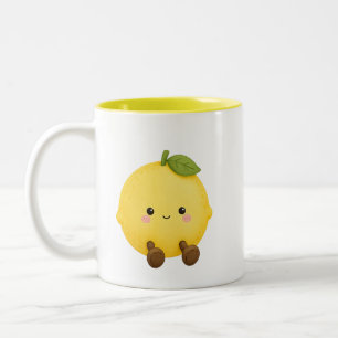 Caneca de Limão Fofa Presente de Xícara de Café