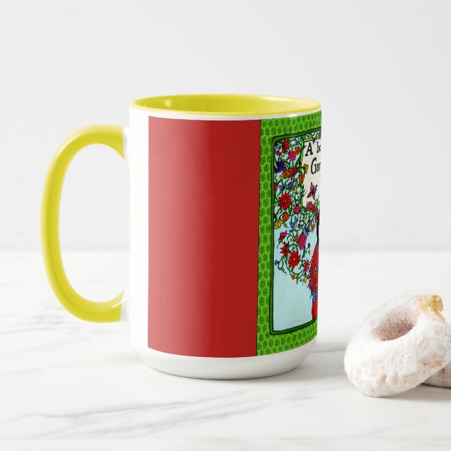 Caneca de Lin da benevolência (Com Donut)