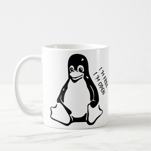 Caneca de Linux (Esquerda)