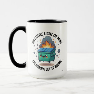 Caneca de Lixeira de Emoções, Esta Luzzinha de Min