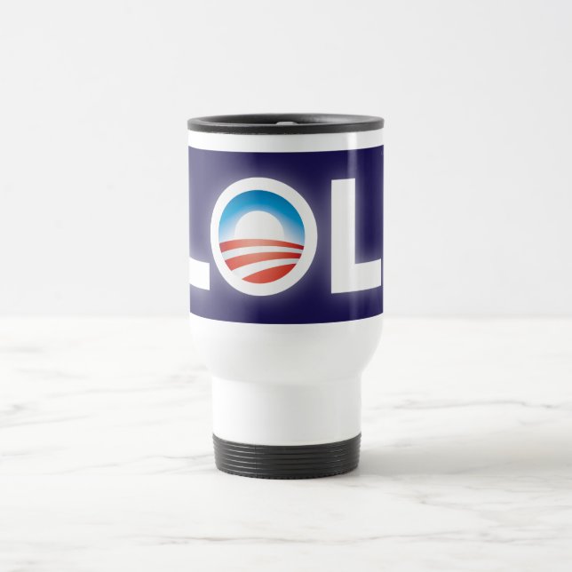 Caneca de LOL Obama (Centro)