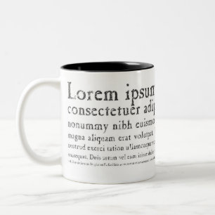 Caneca de Lorem Ipsum
