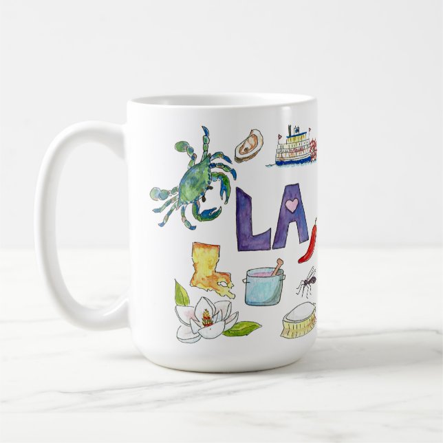 Caneca de Louisiana (Esquerda)