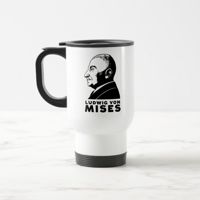 Caneca de Ludwig von Mises (Esquerda)