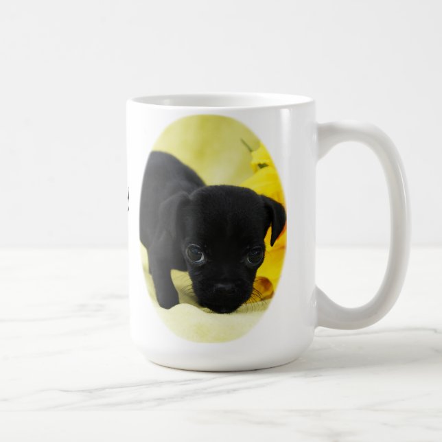 Caneca de Luv do filhote de cachorro (Direita)