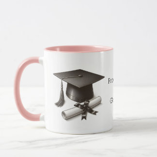 Caneca de Mãe Orgulhosa de um Graduado