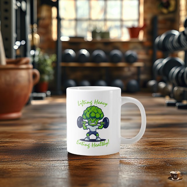 Caneca de Malhação divertida e motivacional - Broc (Criador carregado)