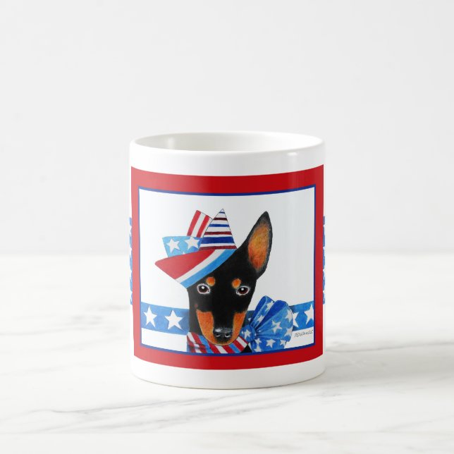 Caneca de Manchester Terrier (Centro)