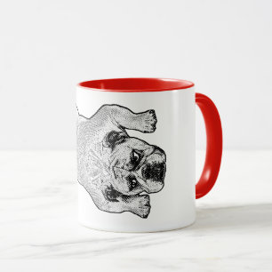 Caneca de Manhã Preguiçosa Bulldog