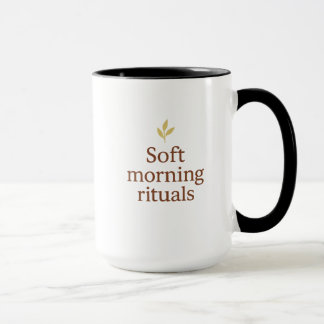 Caneca de Manhã Suave – Xícara Minimalista Aconche