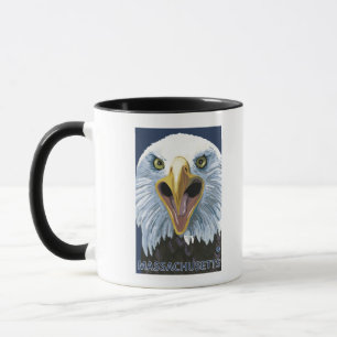 Caneca De MassachusettsEagle fim acima
