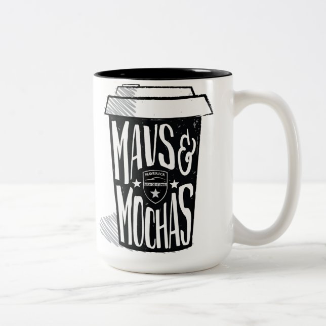 Caneca de Mavs & de Mochas (Direita)
