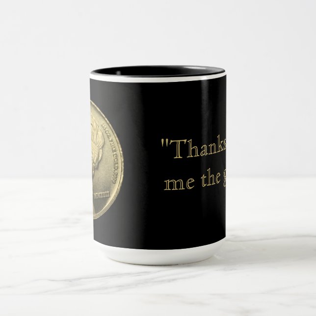 Caneca Dê-me o Ouro (Centro)