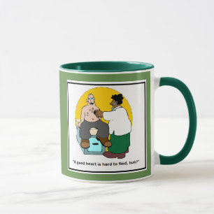 Caneca de Médico Engraçada - Coração Comic