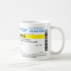 Caneca de Meds do café