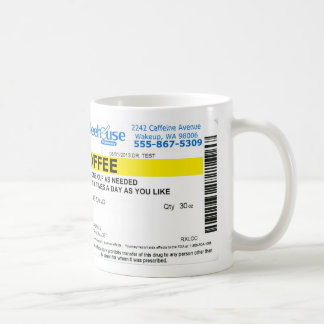 Caneca de Meds do café