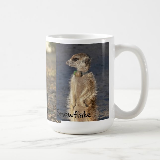 Caneca de Meerkat do floco de neve de Toblerone (Direita)