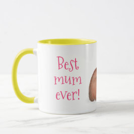 Caneca de "melhor mãe de sempre", Coca-Cola