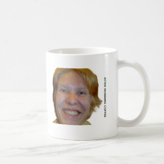 Caneca de Meme Engraçado Antes e Depois do Café da