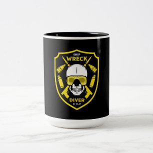 caneca de mergulhadores
