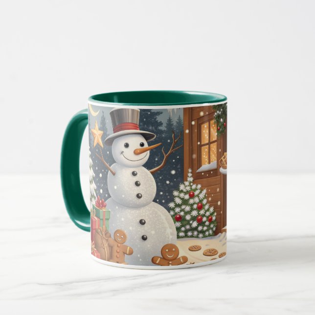 caneca de natal (Frente Esquerda)