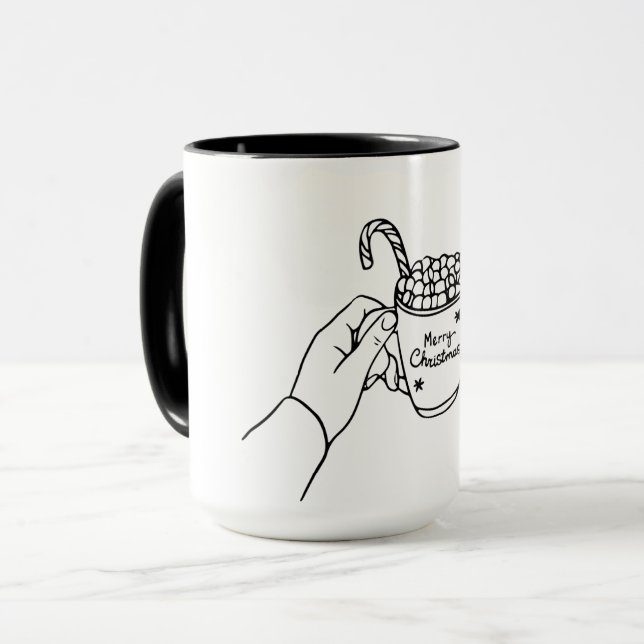 Caneca de Natal (Frente Esquerda)
