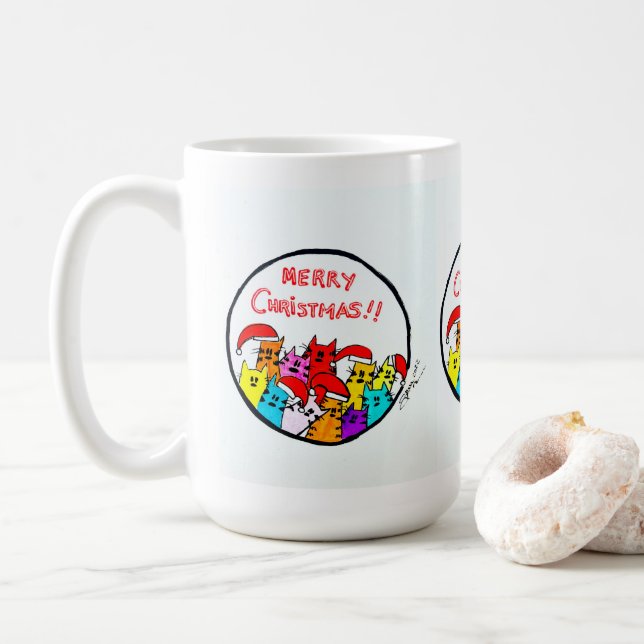 Caneca de Natal (Com Donut)